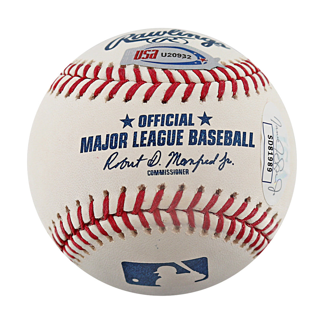 Fernando Tatis Jr San Diego Padres Autographed Inscribed MLB Debut 3/28/2019 OMLB Baseball JSA