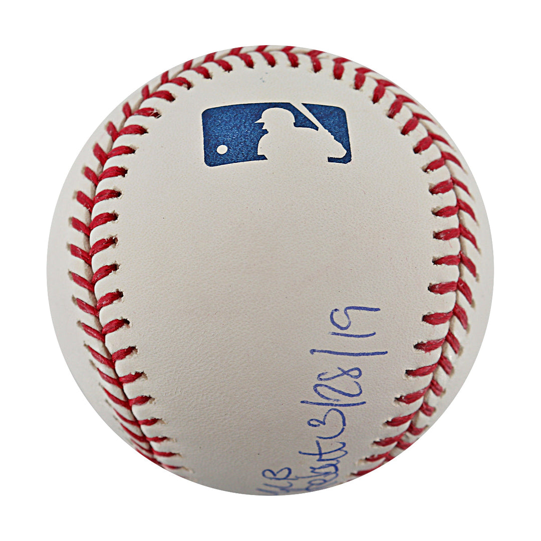Fernando Tatis Jr San Diego Padres Autographed Inscribed MLB Debut 3/28/2019 OMLB Baseball JSA