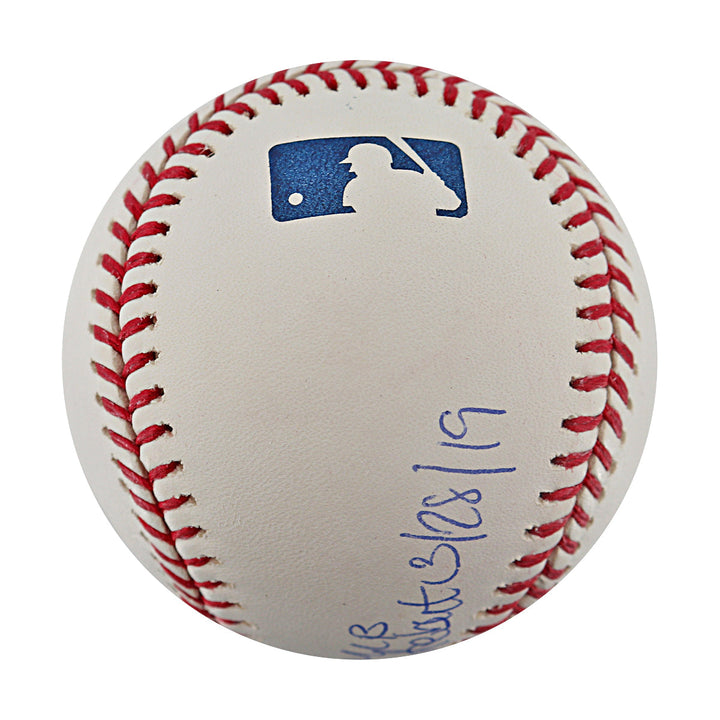 Fernando Tatis Jr San Diego Padres Autographed Inscribed MLB Debut 3/28/2019 OMLB Baseball JSA
