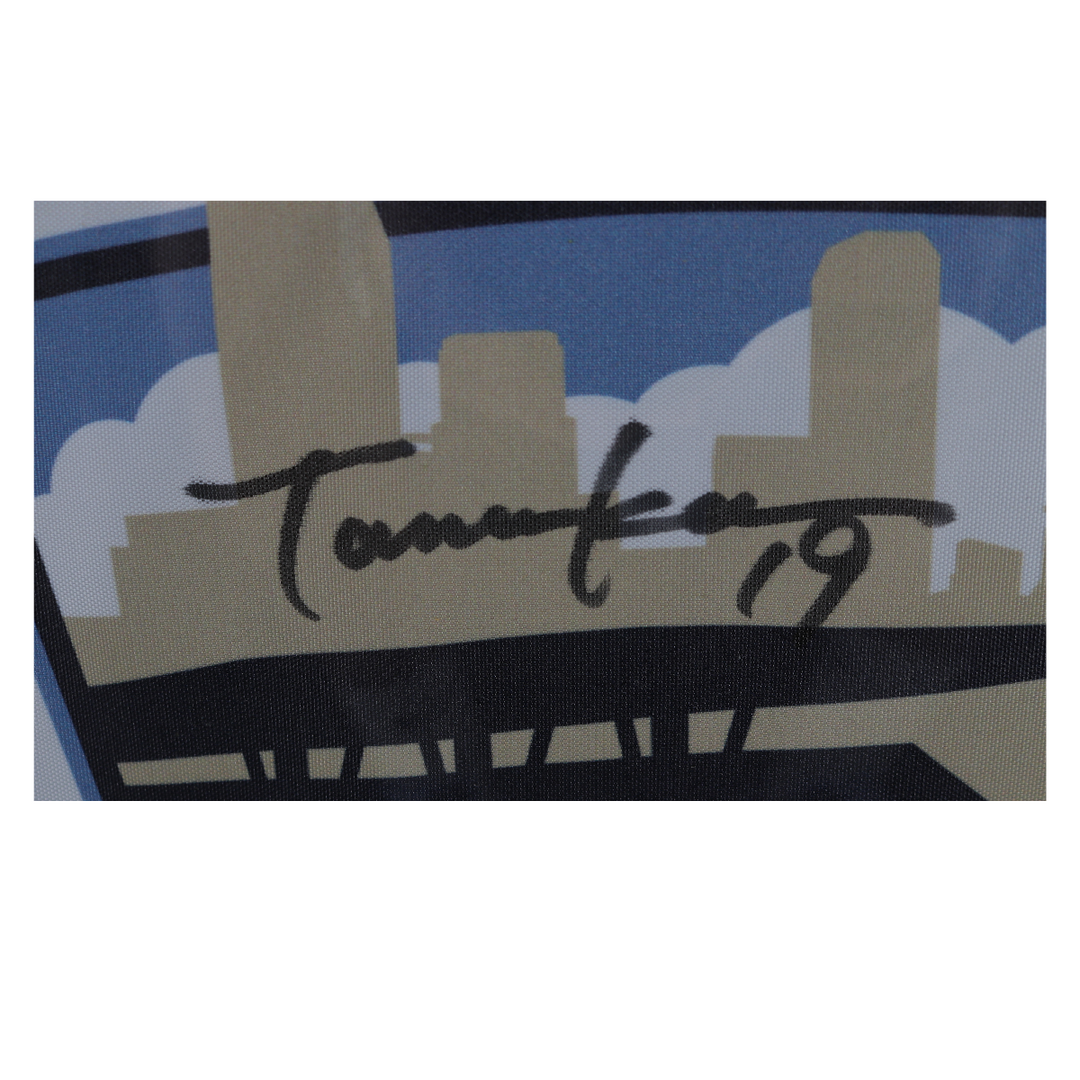 Masahiro Tanaka Yankees Autographed Signed 21x28 Framed All Star Golf Flag MLB