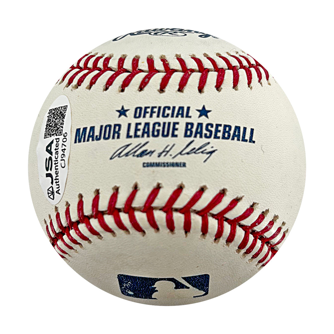 Joe Torre New York Yankees Autographed OMLB Baseball JSA COA #CJ94706