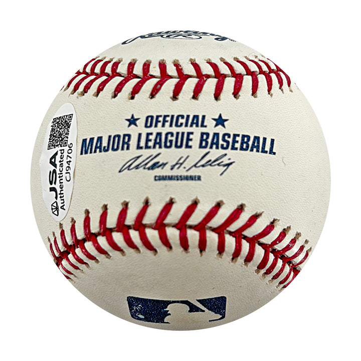 Joe Torre New York Yankees Autographed OMLB Baseball JSA COA #CJ94706