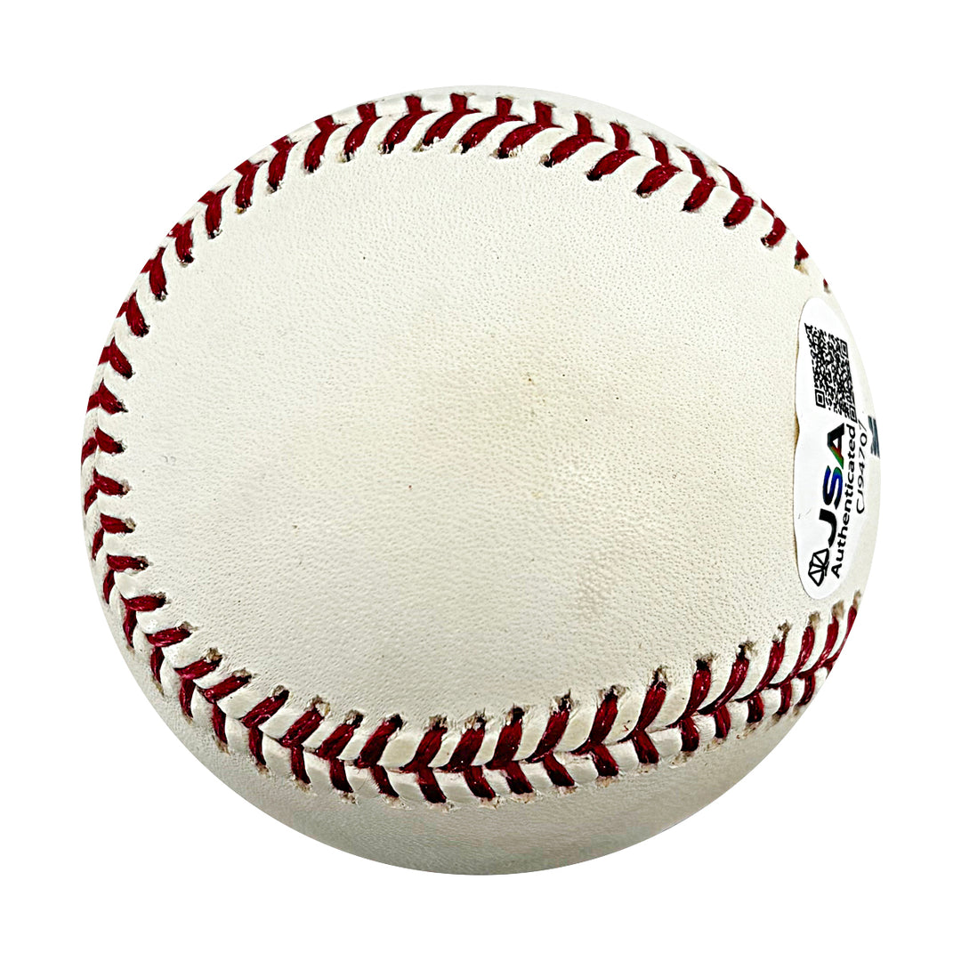 Joe Torre New York Yankees Autographed OMLB Baseball JSA COA #CJ94707