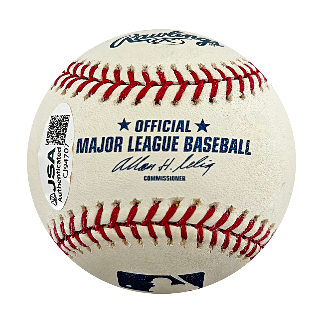Joe Torre New York Yankees Autographed OMLB Baseball JSA COA #CJ94707