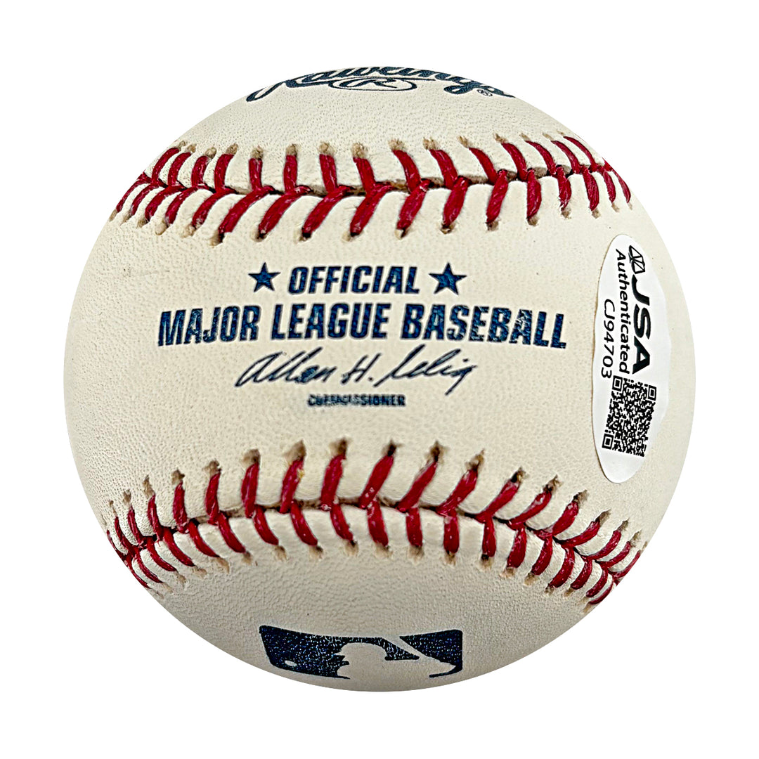 Joe Torre New York Yankees Autographed OMLB Baseball JSA COA #CJ94703