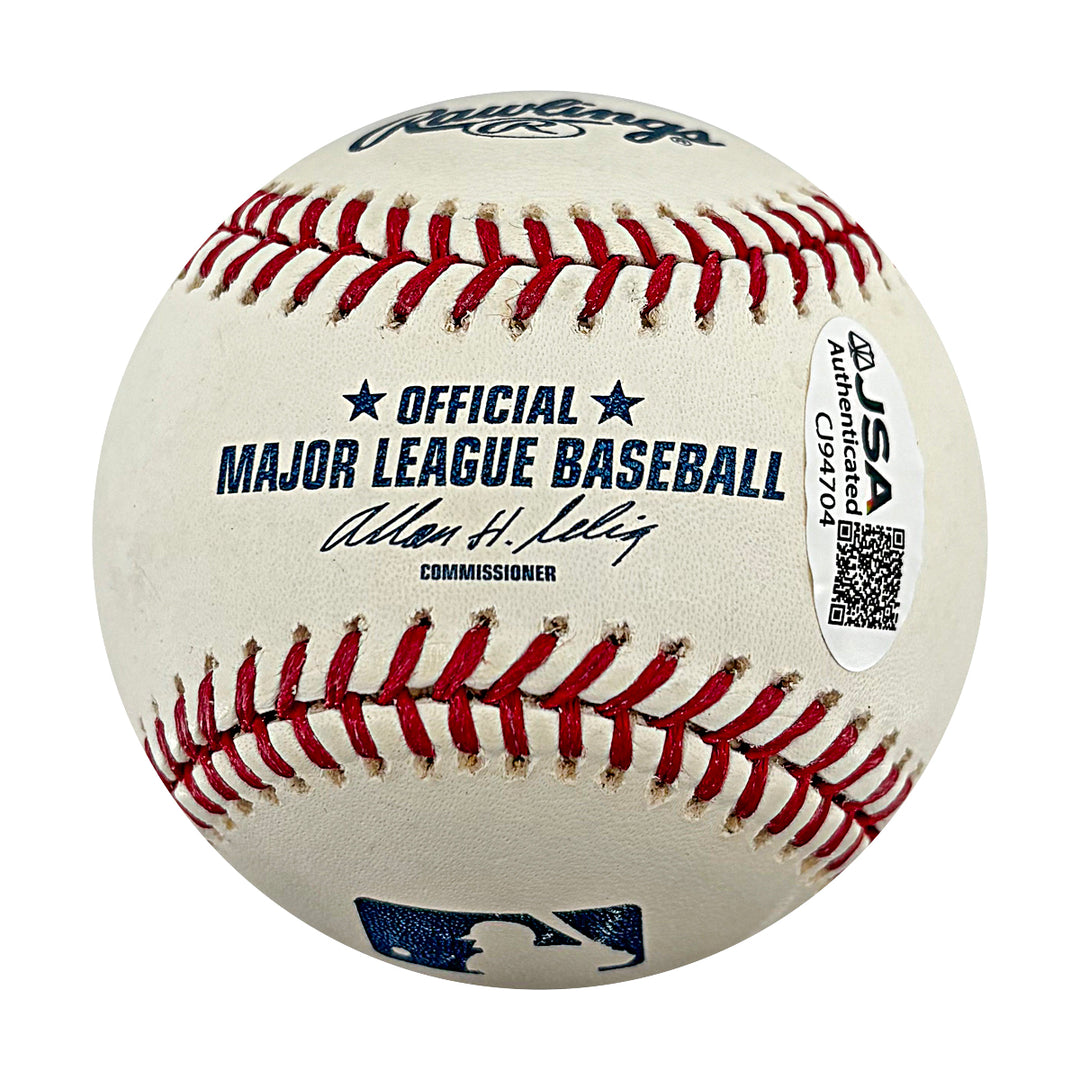 Joe Torre New York Yankees Autographed OMLB Baseball JSA COA #CJ94704