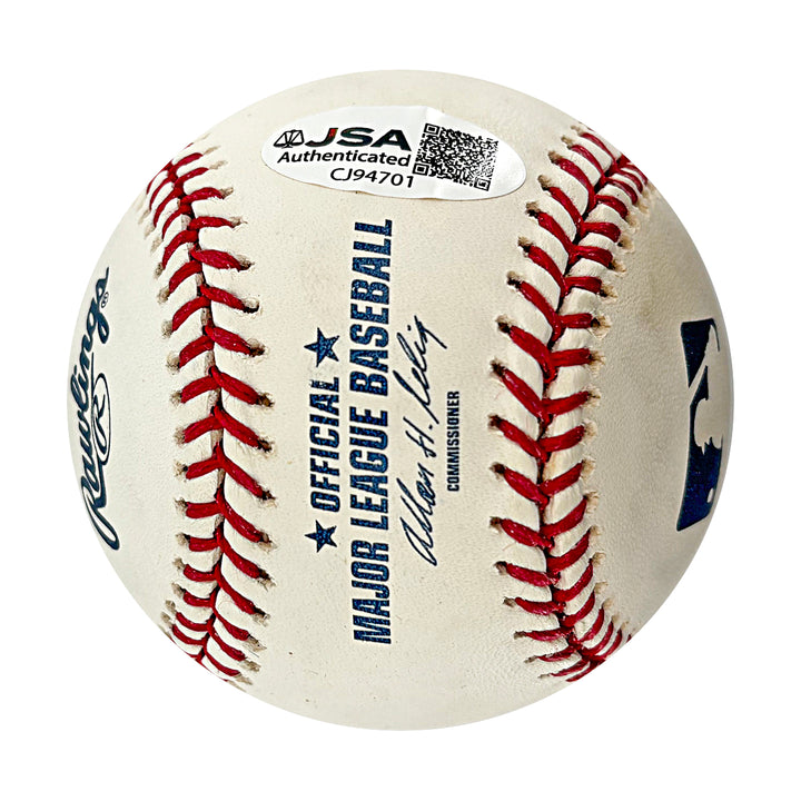 Joe Torre New York Yankees Autographed OMLB Baseball JSA COA #CJ94701