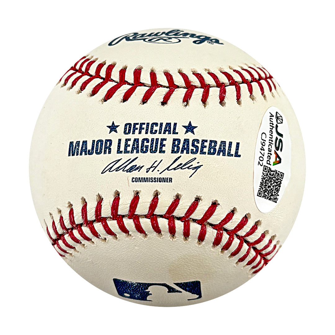 Joe Torre New York Yankees Autographed OMLB Baseball JSA COA #CJ94702