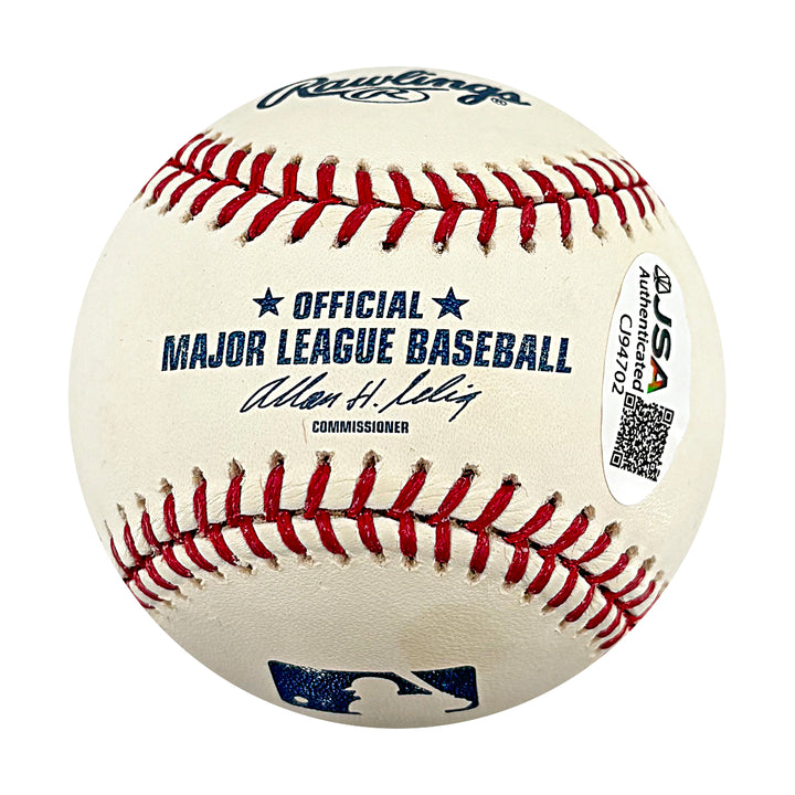Joe Torre New York Yankees Autographed OMLB Baseball JSA COA #CJ94702