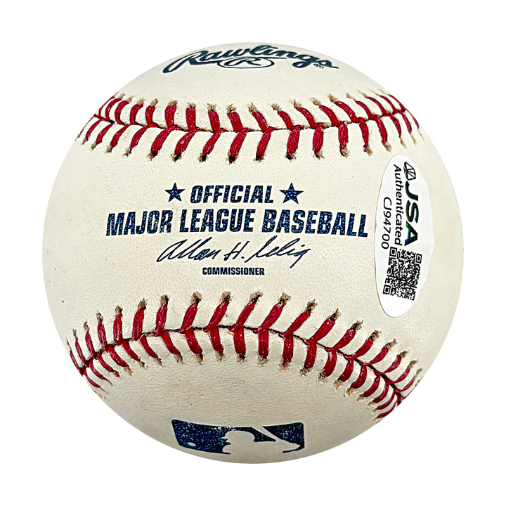 Joe Torre New York Yankees Autographed OMLB Baseball JSA COA #CJ94700