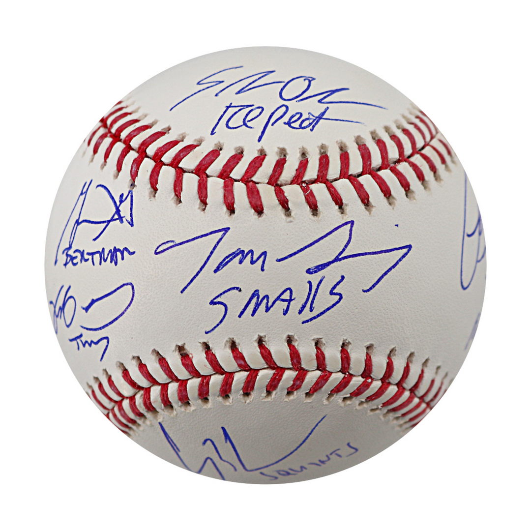 The Sandlot Movie Cast Multi Signed Inscribed OMLB Baseball 7 Autos Beckett