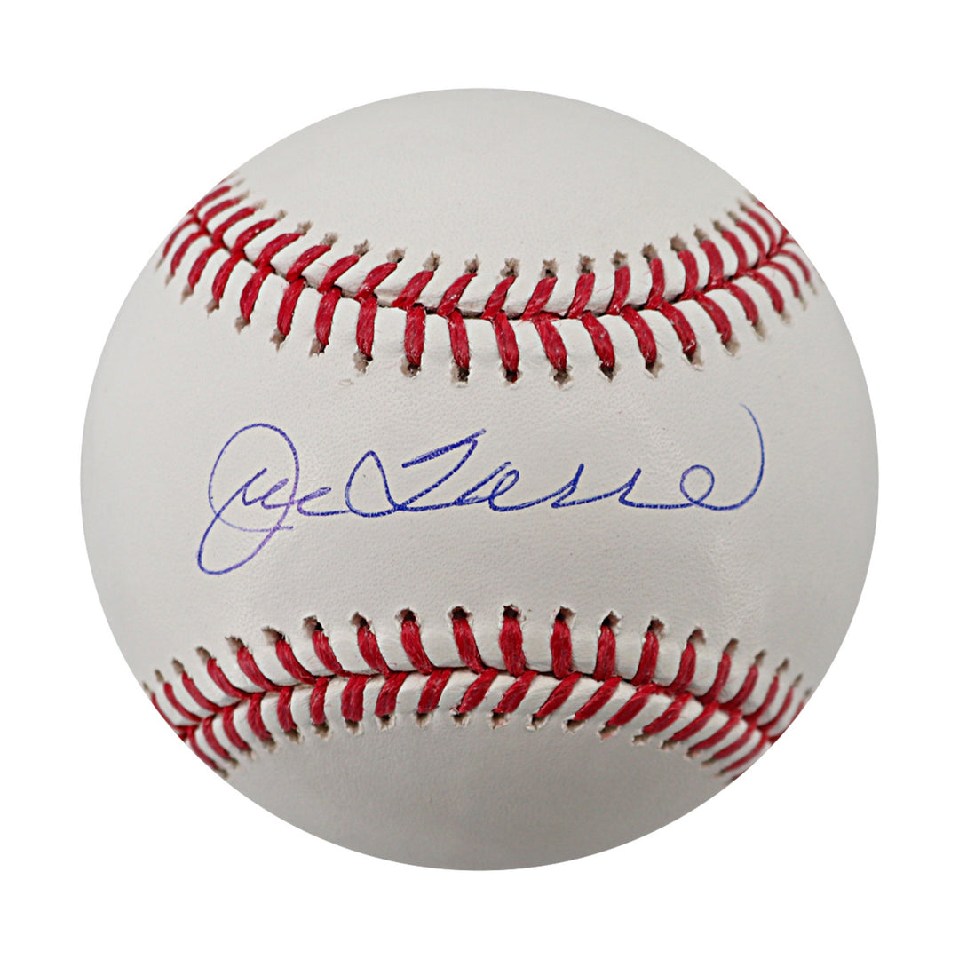 Joe Torre New York Yankees Autographed OMLB Baseball JSA Holo