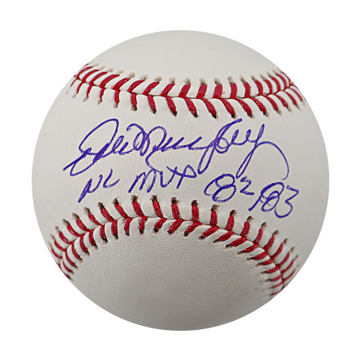 Dale Murphy Atlanta Braves Autographed Inscribed OMLB Baseball Beckett Holo