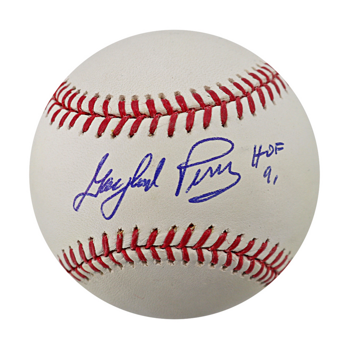 Gaylord Perry San Francisco Giants Autographed Inscribed OMLB Baseball JSA COA