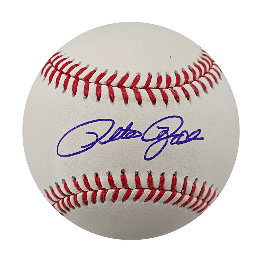 Pete Rose Cincinnati Reds Autographed OMLB Baseball JSA COA