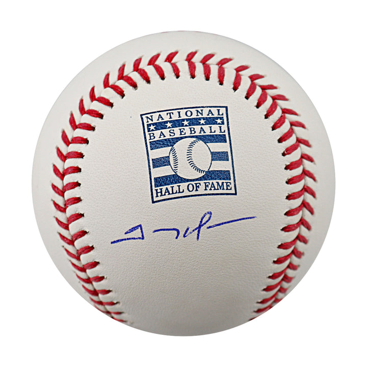 Trevor Hoffman San Diego Padres Autographed HOF Logo Baseball Beckett Holo