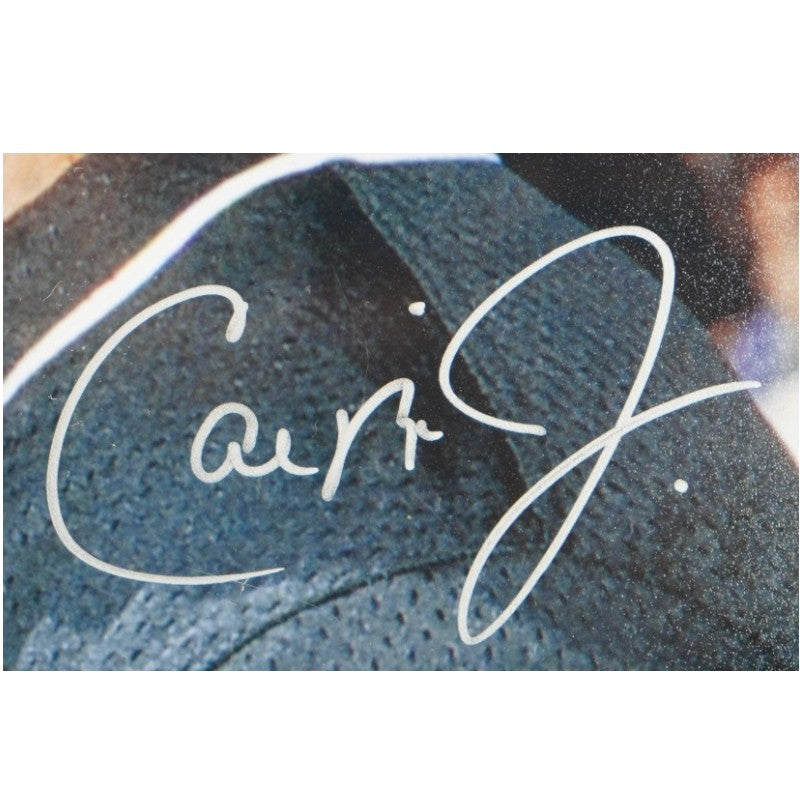 Tony Gwynn Cal Ripken Jr Autographed Framed 20x32 Photo MLB Auth