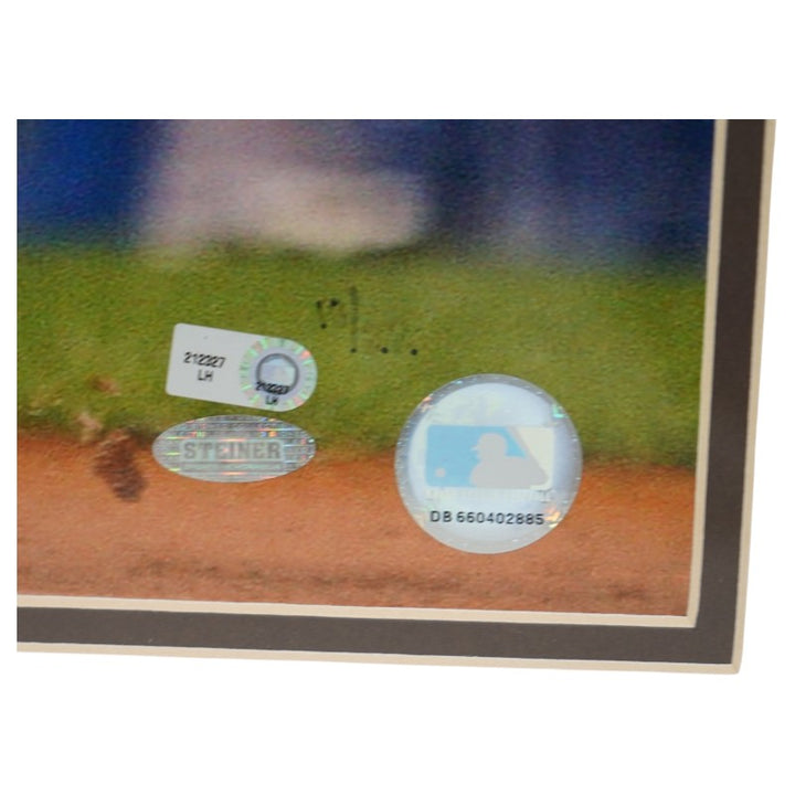 Derek Jeter New York Yankees Autographed Inscribed Framed 16x20 Photo Steiner COA