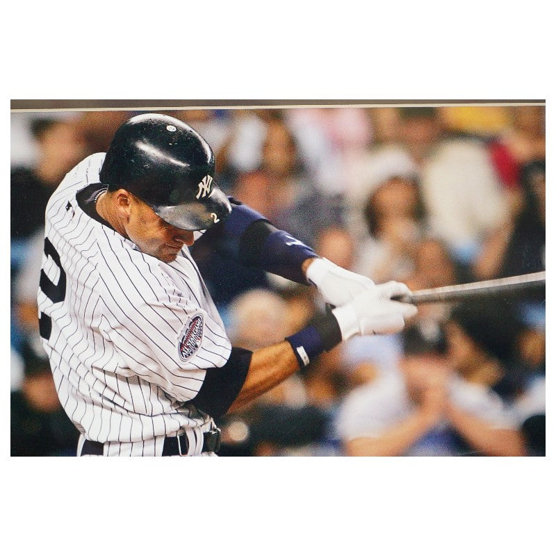 Derek Jeter New York Yankees Autographed Inscribed Framed 16x20 Photo Steiner COA