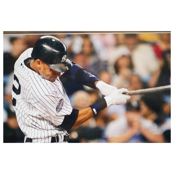 Derek Jeter New York Yankees Autographed Inscribed Framed 16x20 Photo Steiner COA