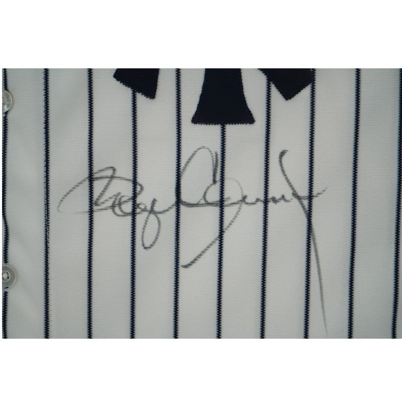 Roger Clemens Yankees Signed Embroidered Framed Jersey Tri Star Holo