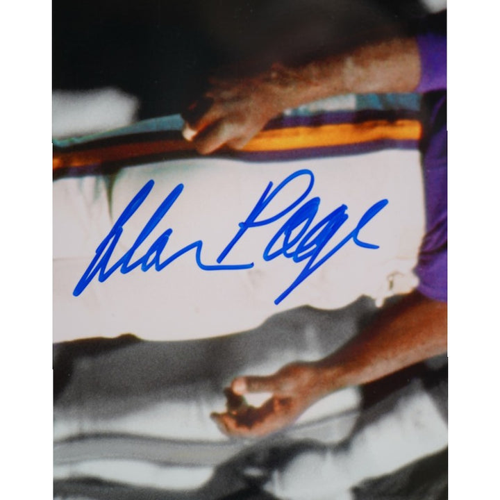 Marshall Page Larsen Eller Minnesota Vikings Purple People Eaters Multi Signed Framed 16x20 Photo MAB Holo