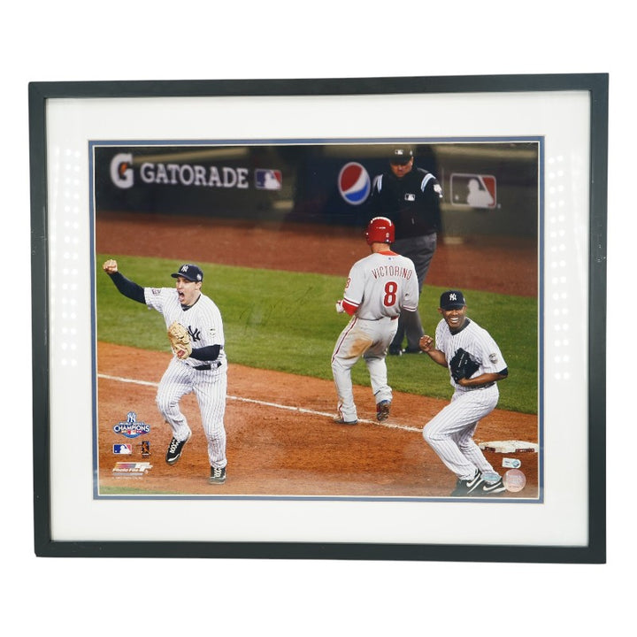 Mark Teixeira New York Yankees Autographed 16x20 Framed Photo Steiner COA