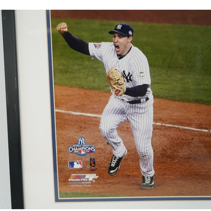Mark Teixeira New York Yankees Autographed 16x20 Framed Photo Steiner COA