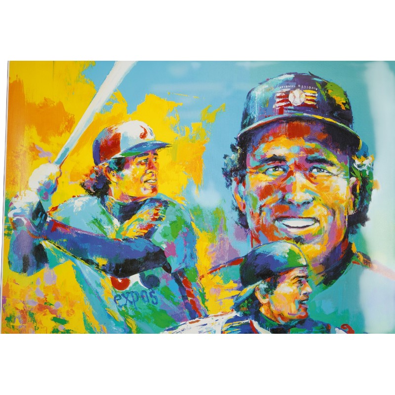 Gary Carter New York Mets Autographed 20x28 Litho AP LE 24/50 Carter Holo Only