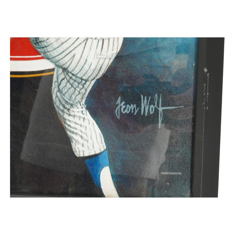Rollie Fingers Tom Seaver Mets Athletics Autographed Inscribed Framed 19x23 Litho COA