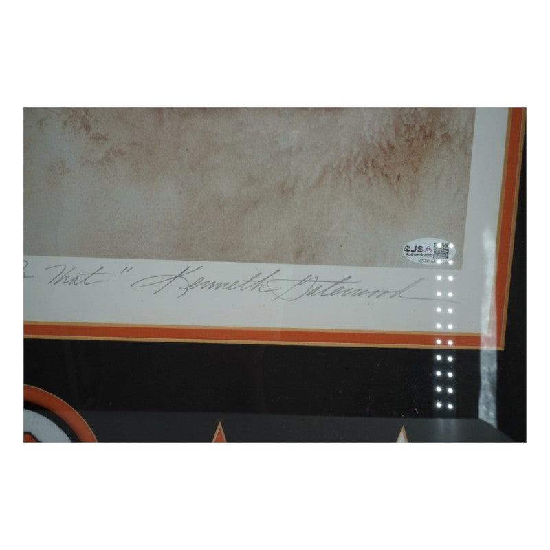 Cal Ripken Jr. Baltimore Orioles Autographed Inscribed Framed 17x23 Gatewood Litho LE 42/2131 JSA COA