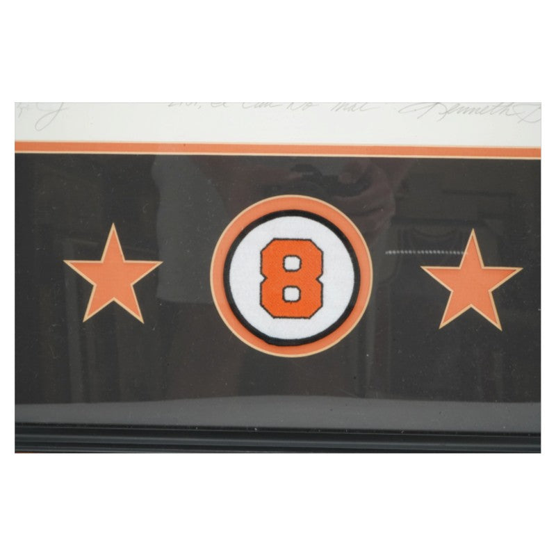 Cal Ripken Jr. Baltimore Orioles Autographed Inscribed Framed 17x23 Gatewood Litho LE 42/2131 JSA COA
