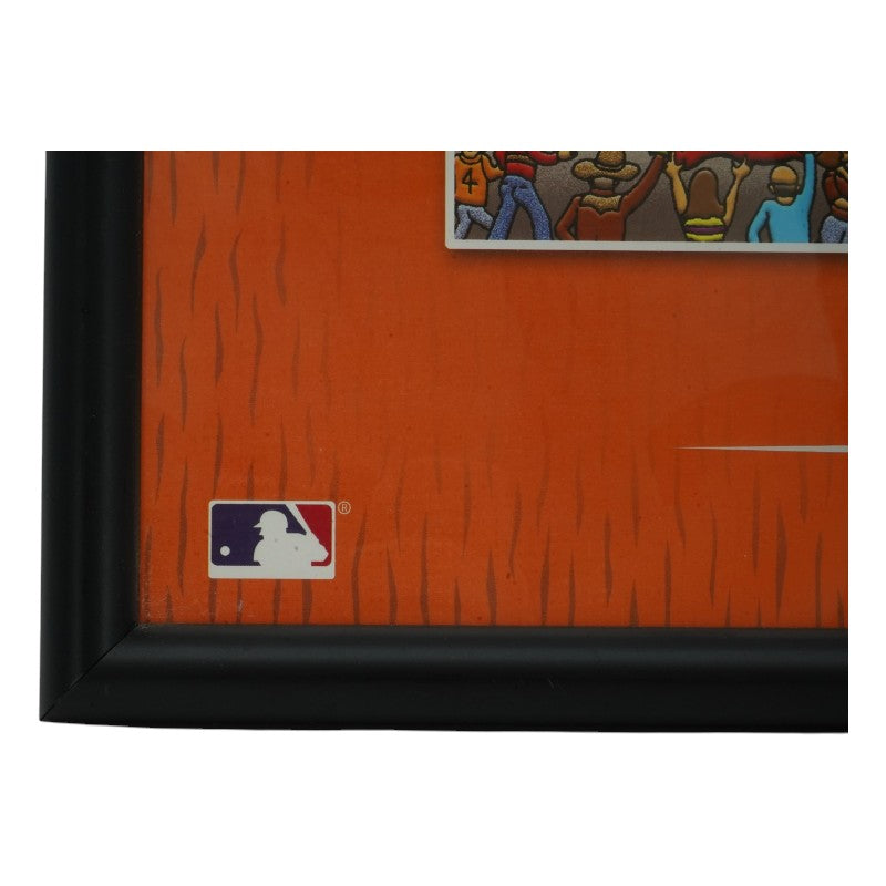 Charles Fazzino Autographed 2005 MLB All Star Game Framed 18x24 Lithograph JSA COA