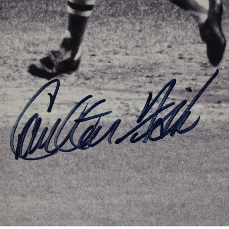 Carlton Fisk Pat Darcy 1975 World Series Game 7 Dual Signed 16x20 Photo JSA COA