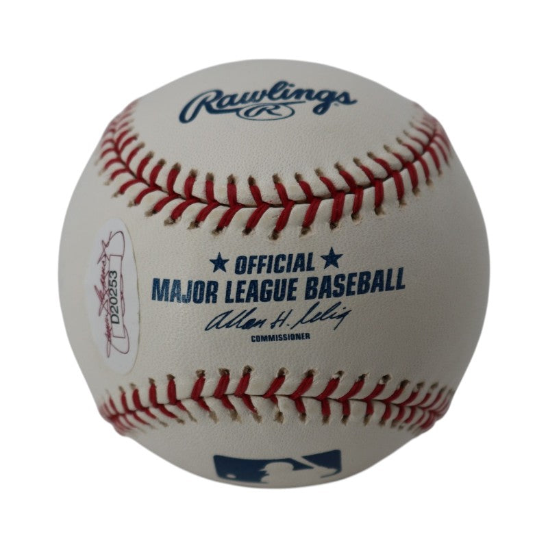 Bernie Williams New York Yankees Autographed OMLB Baseball JSA Holo