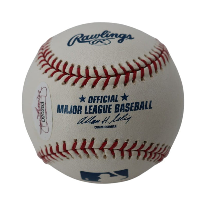 Bernie Williams New York Yankees Autographed OMLB Baseball JSA Holo