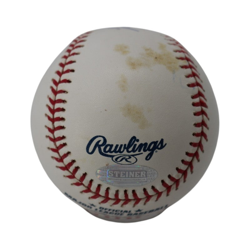 Tommy Lasorda Los Angeles Dodgers Autographed OMLB Baseball Steiner Holo