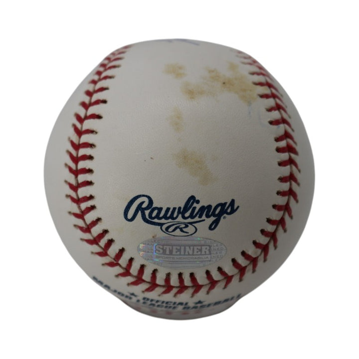 Tommy Lasorda Los Angeles Dodgers Autographed OMLB Baseball Steiner Holo