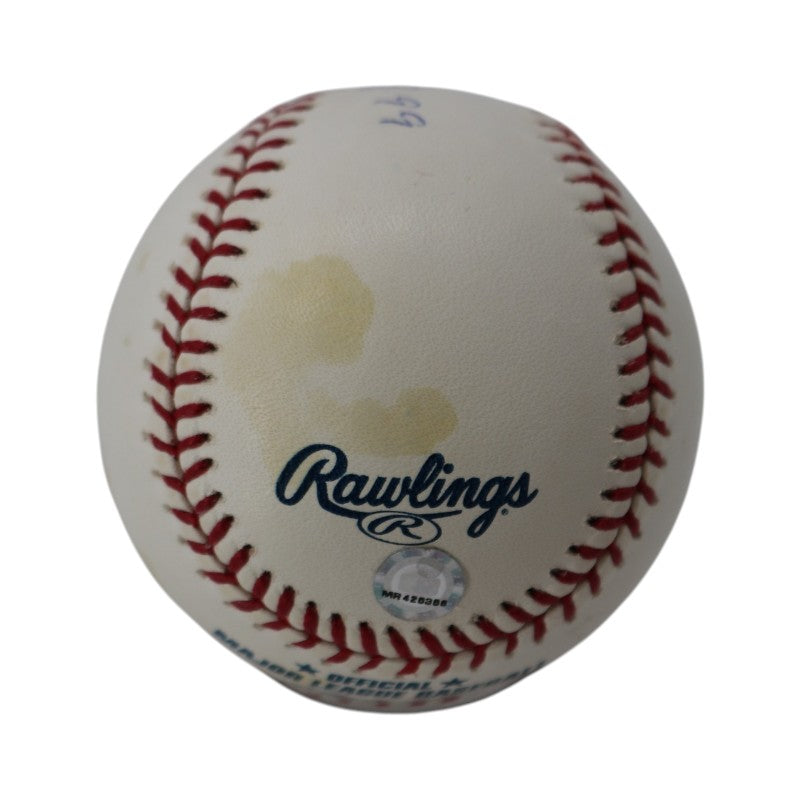 David Cone New York Yankees Autographed Inscribed OMLB Baseball MLB Holo