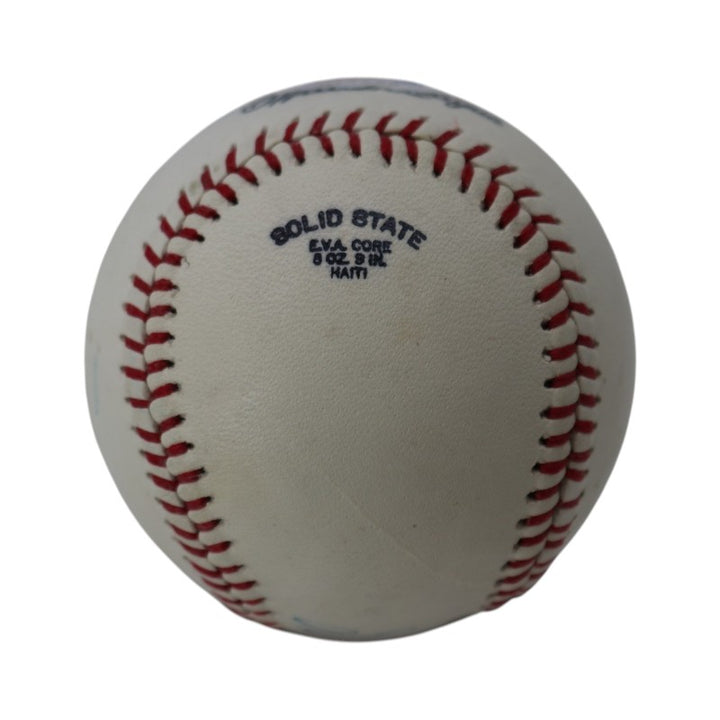 Lou Brock Saint Louis Cardinals Autographed Super Core Baseball PSA/DNA Holo