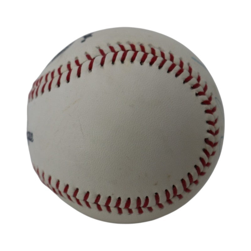 Lou Brock Saint Louis Cardinals Autographed Super Core Baseball PSA/DNA Holo