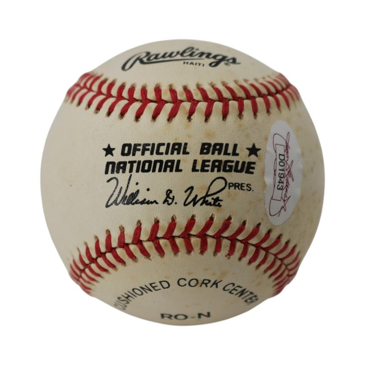 Johnny Bench Cincinnati Reds Autographed ONL Baseball JSA Holo