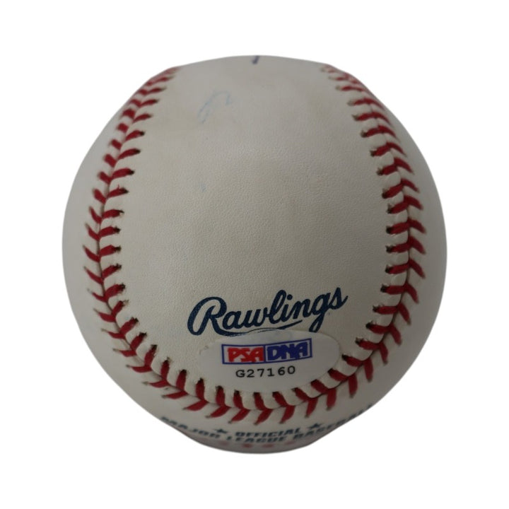 Andruw Jones Atlanta Braves Autographed OMLB Baseball PSA/DNA Holo