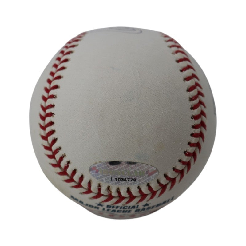 Carlton Fisk Boston Red Sox Autographed Inscribed HOF Logo Baseball MLB Holo