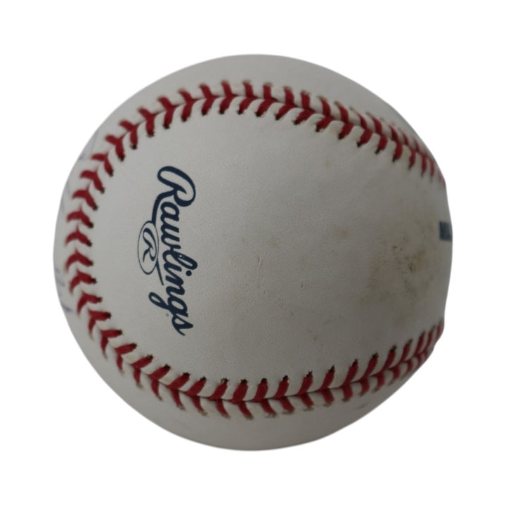 Carlton Fisk Boston Red Sox Autographed Inscribed HOF Logo Baseball MLB Holo