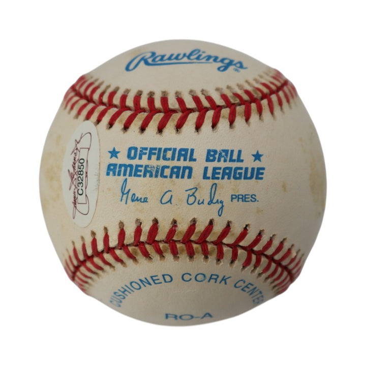 Robin Yount Milwaukee Brewers Autographed OAL Baseball JSA Holo