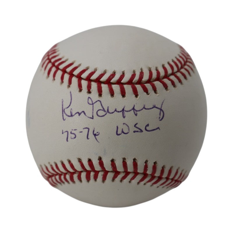 Ken Griffey Sr. Cincinnati Reds Autographed Inscribed OMLB Baseball GTSM COA