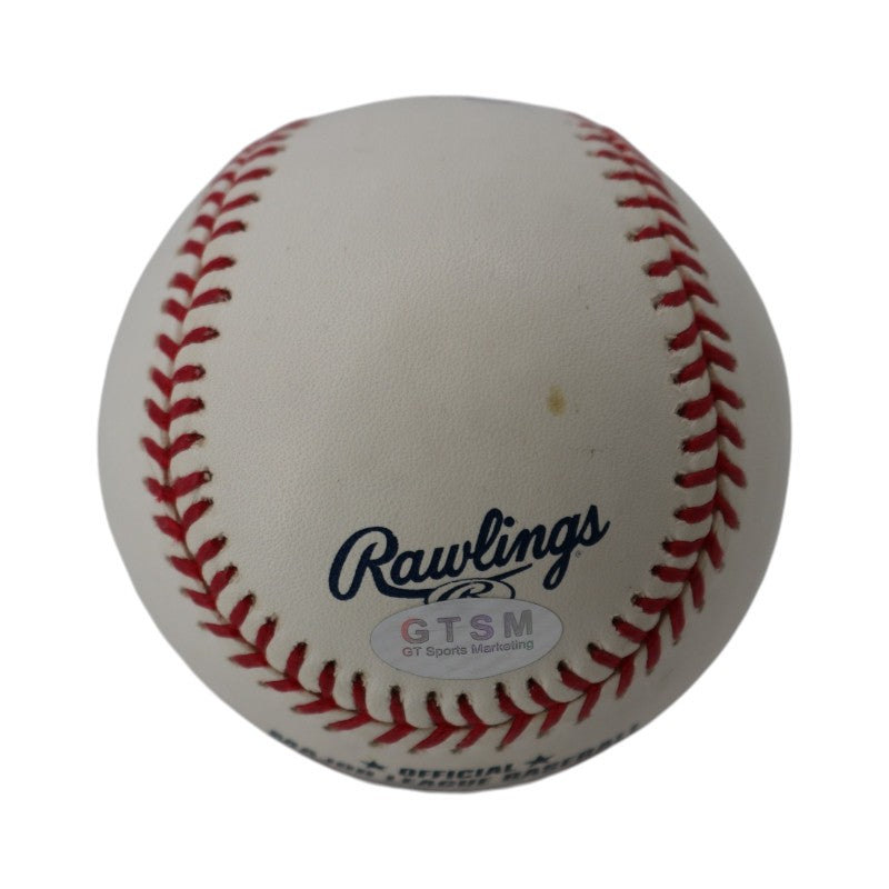 Ken Griffey Sr. Cincinnati Reds Autographed Inscribed OMLB Baseball GTSM COA