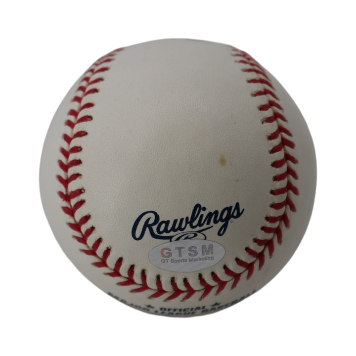 Ken Griffey Sr. Cincinnati Reds Autographed Inscribed OMLB Baseball GTSM COA