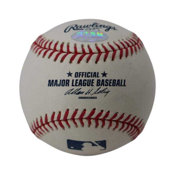 Ken Griffey Sr. Cincinnati Reds Autographed Inscribed OMLB Baseball GTSM COA
